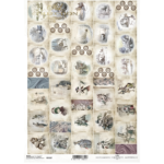 COLECTIA ITD DECOUPAGE HARTIE DE OREZ A4 - R2137
