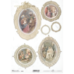 HÂRTIE DE OREZ DECOUPAGE COLECTIA ITD A4 - R1029