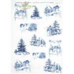 COLECTIA ITD HARTIE DE OREZ DECOUPAGE A4 - R0179