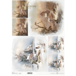 HÂRTIE DE OREZ DECOUPAGE COLECTIA ITD A3 - R1109L