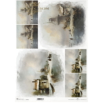 HÂRTIE DE OREZ DECOUPAGE COLECTIA ITD A3 - R1105L