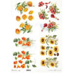 HÂRTIE DE OREZ DECOUPAGE COLECTIA ITD A3 - R1089L