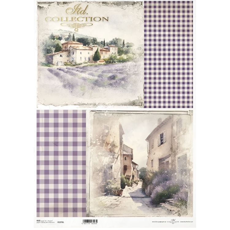 HÂRTIE DE OREZ DECOUPAGE COLECTIA ITD A3 - R1078L - Imagine 1
