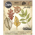 MATRIȚE TĂIATE SIZZIX THINLITS - FRUNZE DE SCHELET
