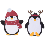 SIZZIX BIGZ CUT PUNCHES - PENGUIN FRIENDS