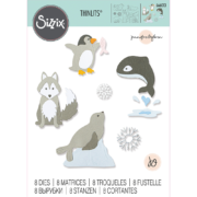 MATRIȚE TĂIATE SIZZIX THINLITS - ARCTIC ANIMALS