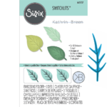 SIZZIX SWITCHLITS PUMNI TĂIAȚI + DOSAR - FRUNZE DE PRIMĂVARĂ
