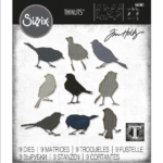 MATRIȚE DE TĂIERE SIZZIX THINLITS - SILHOUETTE BIRDS