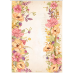 HÂRTIE DE OREZ STAMPERIA WOODLAND DECOUPAGE A4 - DFSA4818
