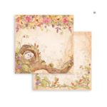 CARTON DE DESIGNER STAMPERIA WOODLAND 30.5/30.5 CM - SBB961