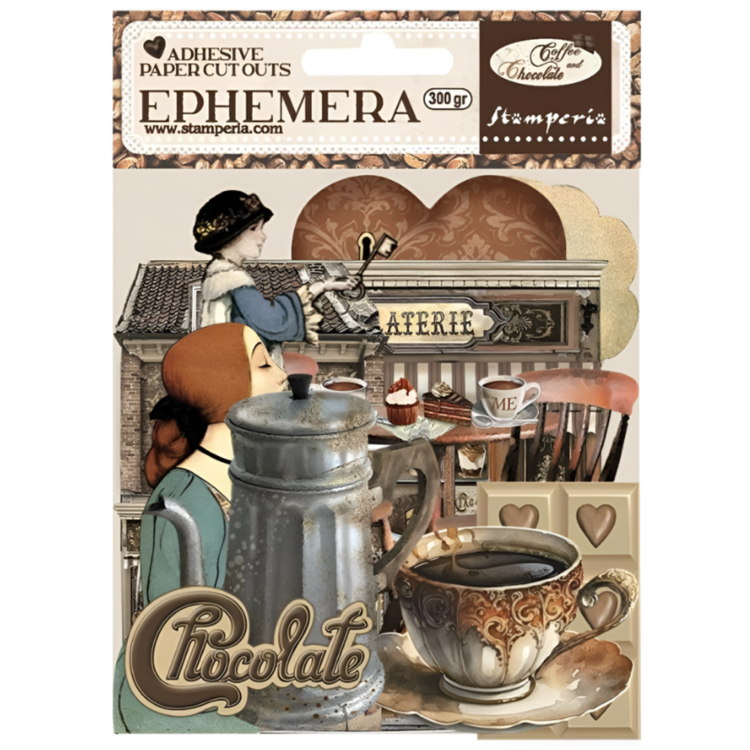 DFLCT35 CAFEA STAMPERIA ȘI EFEMERA DE CIOCOLATĂ - DFLCT35 - Imagine 1