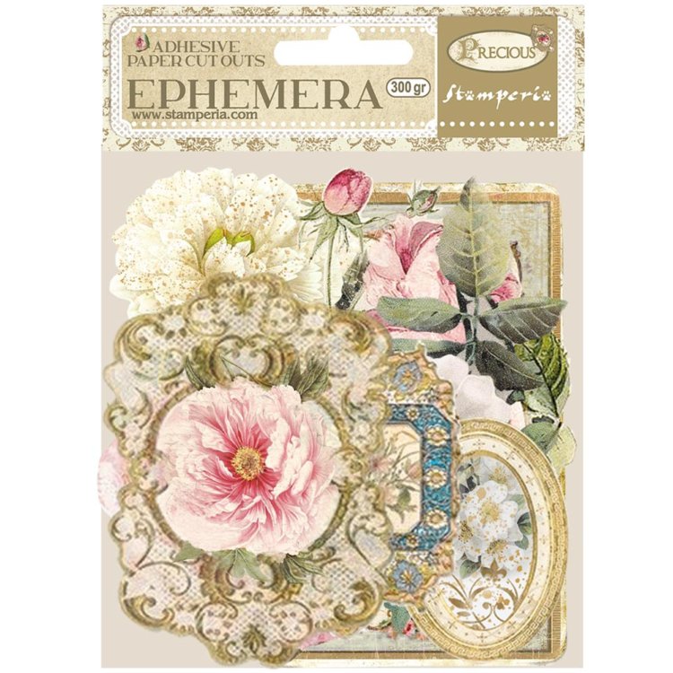 DFLCT36 1 STAMPERIA PRECIOUS EPHEMERA - DFLCT36 - Imagine 1