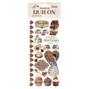 STAMPERIA CAFEA ȘI CIOCOLATĂ FREC PE 10,16/21,6CM - DFLRB57