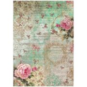 HÂRTIE DE DECOUPAGE PREȚIOASĂ STAMPERIA A4 - DFSA4829