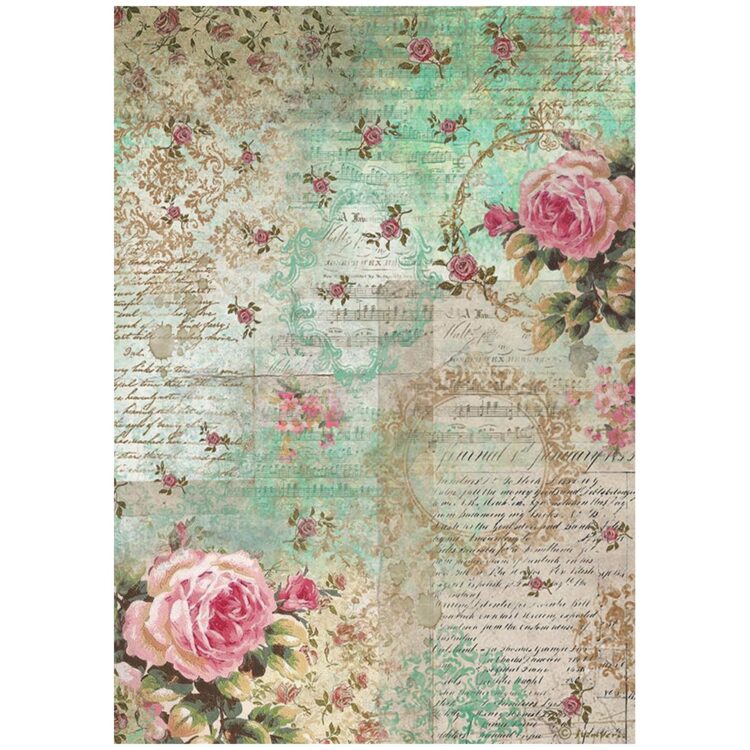 DFSA4829_1 HÂRTIE DE DECOUPAGE PREȚIOASĂ STAMPERIA A4 - DFSA4829 - Imagine 1