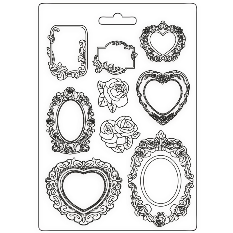 K3PTA4571 STAMPERIA PRECIOUS SOFT MOLD A4 - K3PTA4571 - Imagine 1