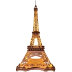 ROBOTIME 3D PUZZLE DIN LEMN NOAPTE TURNUL EIFFEL 164 PIESE TGL01