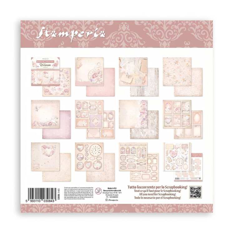 STAMPERIA ROMANCE FOREVER BLOC 30.5/30.5CM - SBBL146 - Imagine 2