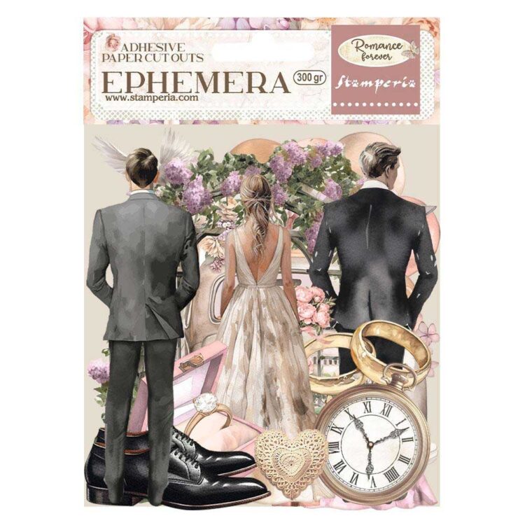 STAMPERIA ROMANCE FOREVER EPHEMERA - DFLCT37 - Imagine 1