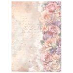 STAMPERIA ROMANCE FOREVER DECOUPAGE PAPER A4 - DFSA4832