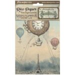 STAMPERIA VOYAGES FANTASTI HÂRTIE DECOUPAGE 8 BUC A6 DFSAK6015