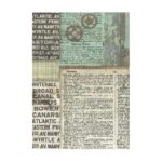 STAMPERIA VOYAGES FANTASTI HÂRTIE DECOUPAGE 8 BUC A6 DFSAK6015 - Imagine 7