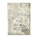 STAMPERIA VOYAGES FANTASTI HÂRTIE DECOUPAGE 8 BUC A6 DFSAK6015 - Imagine 8