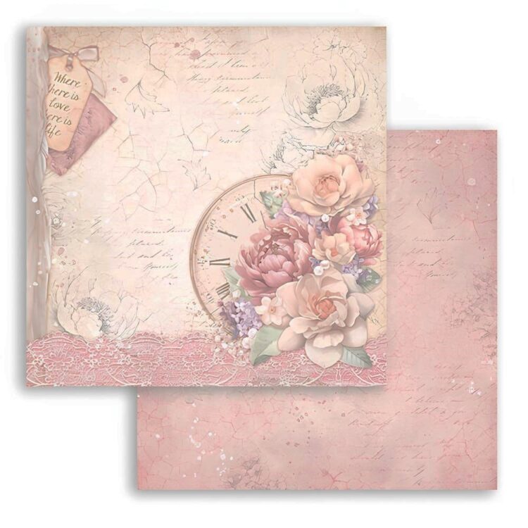 STAMPERIA ROMANCE FOREVER BLOC 20.3/20.3 CM - SBBS96 - Imagine 2