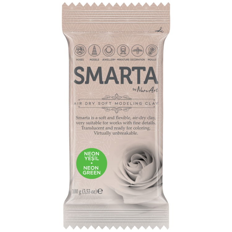 100gr 609326 SMARTA LUT AUTO-USCAT 100 G - VERDE NEON 25 - Imagine 1