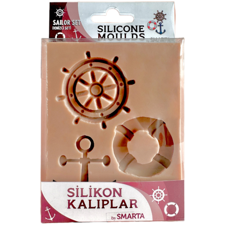 MATRIȚE DIN SILICON SMARTA - SET SAILOR SK1013060 - Imagine 1