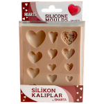 MATRIȚE DIN SILICON SMARTA - INIMI SK1013003