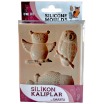 MATRIȚE DIN SILICON SMARTA - SET BUFNIȚĂ SK1013025