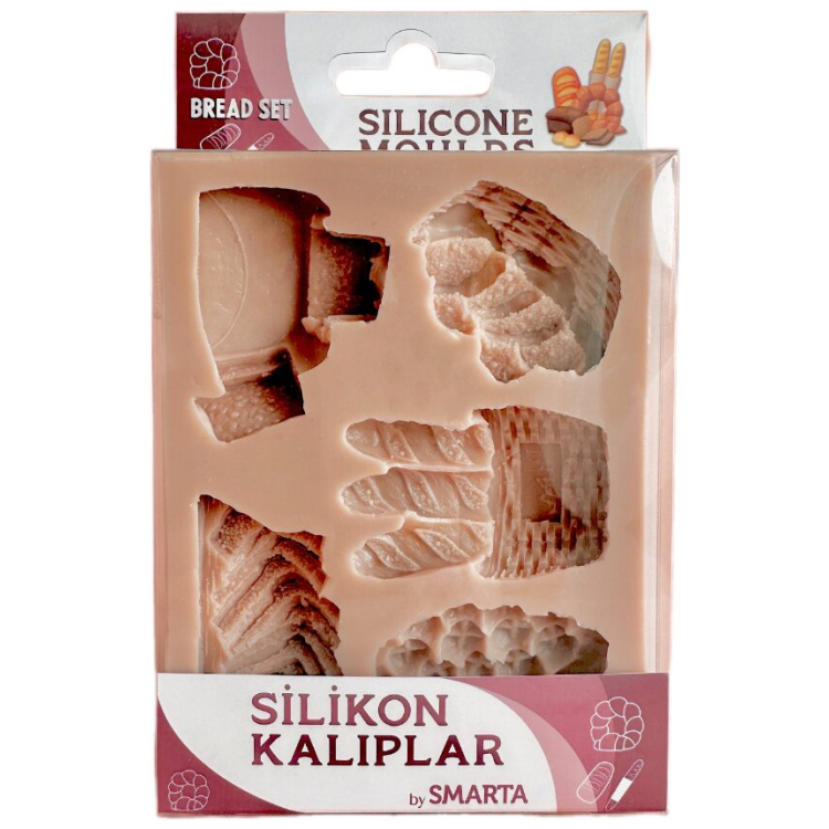 SMARTA MATRIȚE DIN SILICON - SET DE PÂINE SK1013027 - Imagine 1