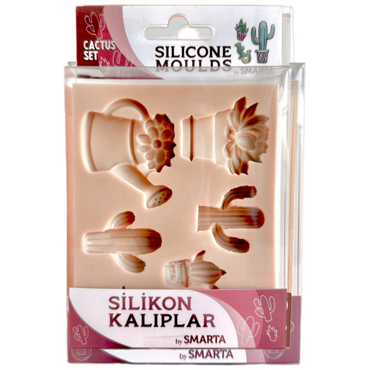 FORME DIN SILICON SMARTA - SET CACTUS SK1013030 - Imagine 1