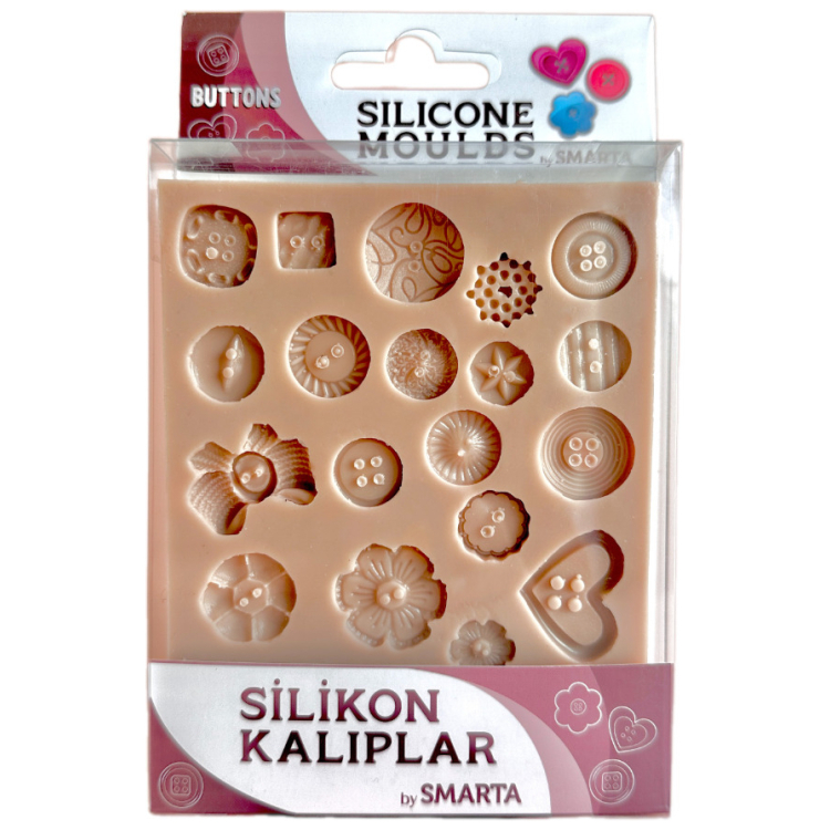 MATRIȚE DIN SILICON SMARTA - NASTURI SK1013032 - Imagine 1