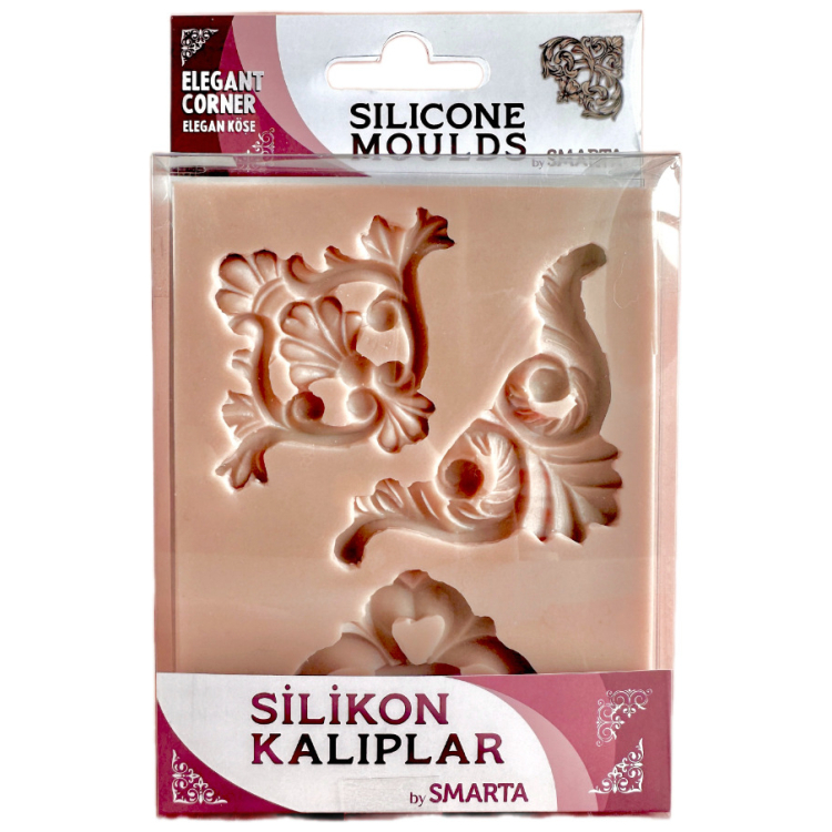1013036 MATRIȚE DIN SILICON SMARTA - COLȚ ELEGANT SK1013036 - Imagine 1