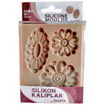 MATRIȚE DIN SILICON SMARTA - SET DE FLORI SK1013040