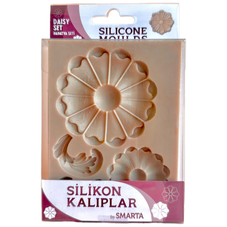 MATRIȚE DIN SILICON SMARTA - DAISY SET SK1013041 - Imagine 1