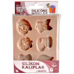 MATRIȚE DIN SILICON SMARTA - SET DE AN NOU FERICIT SK1013056