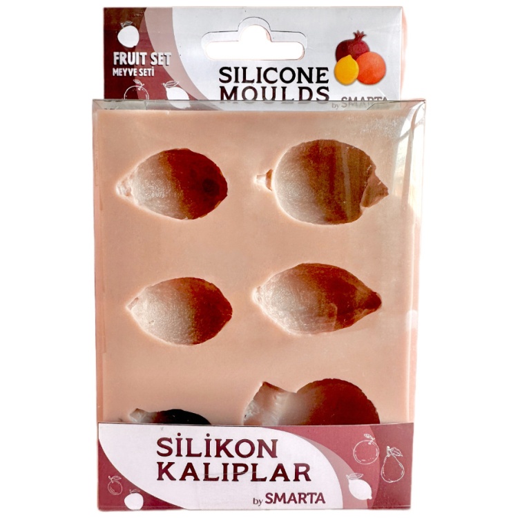 1013059 MATRIȚE DIN SILICON SMARTA - SET DE FRUCTE SK1013059 - Imagine 1