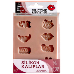 MATRIȚE DIN SILICON SMARTA - SET DE GRAFFITI SK1013066