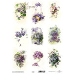 HÂRTIE DE SCRAPBOOKING DIN COLECȚIA ITD A4 - P0202