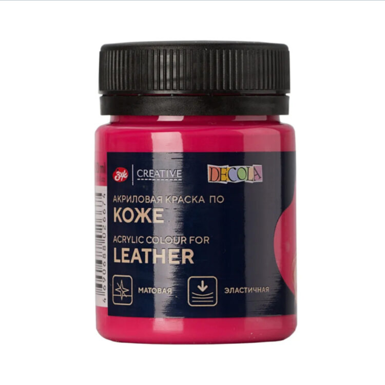 128322 DECOLA VOPSEA PENTRU PIELE ACRILICĂ 50 ML. - ROZ 26128322 - Imagine 1