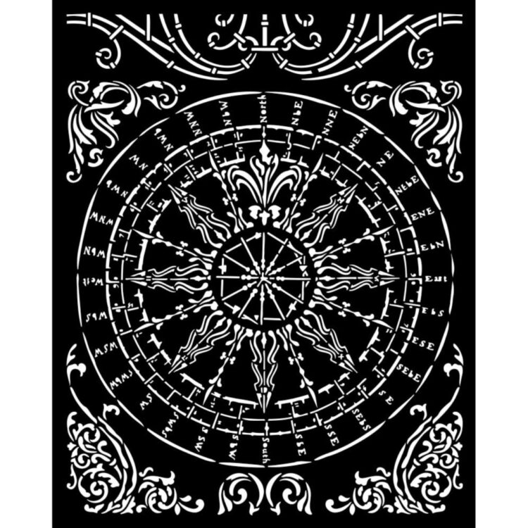157009 STAMPERIA VAGABOND IN FANTASY WORLD ȘABLON 20X25 CM-KSTD157 - Imagine 1
