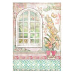 STAMPERIA ORHIDEE ȘI PISICI HÂRTIE DECOUPAGE A4 - DFSA4850