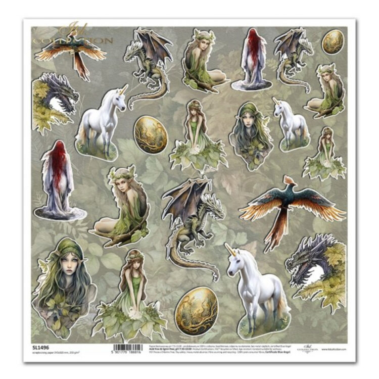 501496 CARTON DE DESIGNER DIN COLECȚIA ITD 31/32 - SL1496 - Imagine 1