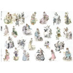 HÂRTIE DE OREZ DECOUPAGE COLECTIA ITD A3 - R0187L