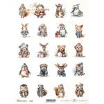 COLECTIA ITD DECOUPAGE HARTIE DE OREZ A4 - R2305