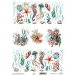 HÂRTIE DE SCRAPBOOKING DIN COLECȚIA ITD A4 - P0152
