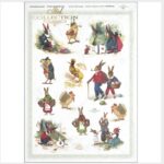 HÂRTIE DE OREZ DECOUPAGE COLECTIE ITD A4 - R0287